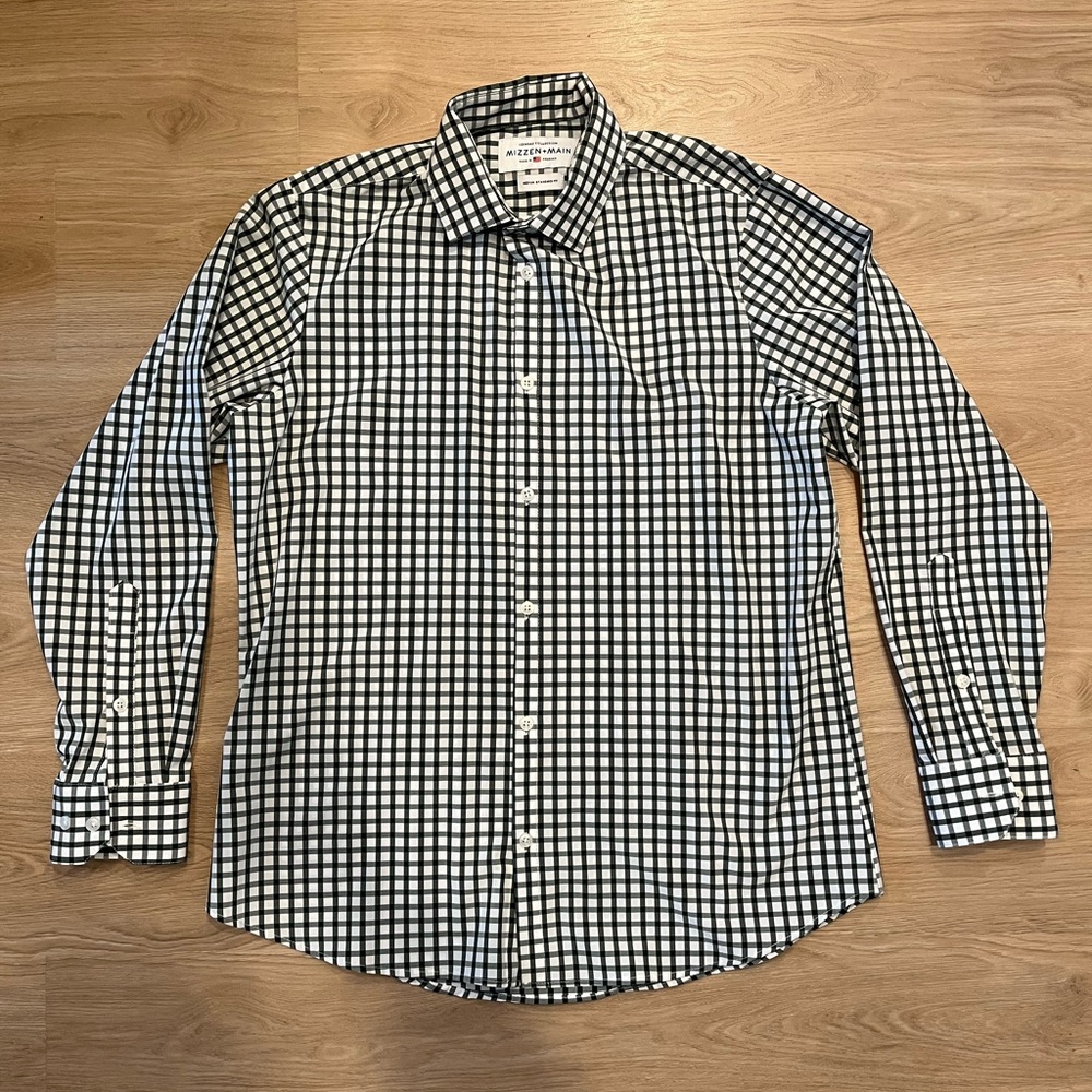 Men’s Mizzen+Main Medium Leeward Collection Dress Shirt
